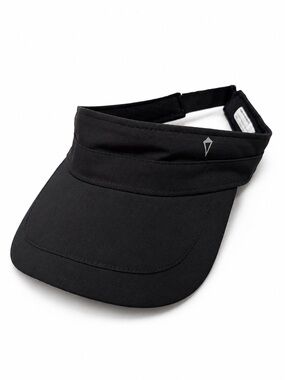 Ivivva by Lululemon Sun Visor Athletic Hat Black Adjustable golf tennis preppy